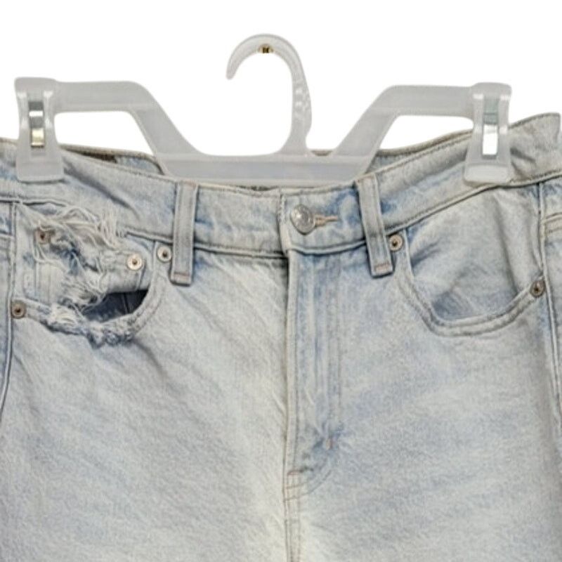 American Eagle Outfitters New American Eagle Size 2 High Rise Straight Denim Jeans Size 26" / US 2 / IT 38 - 2 Thumbnail