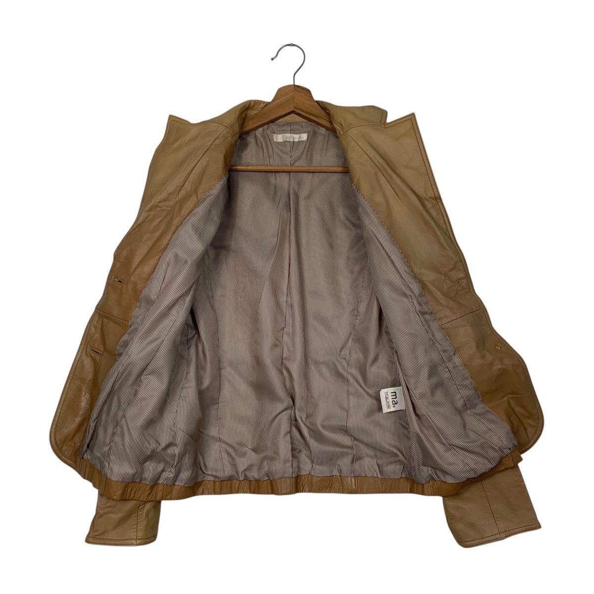 Japanese Brand Japanese Brand MA* Leather Jacket Size XS / US 0-2 / IT 36-38 - 11 Thumbnail