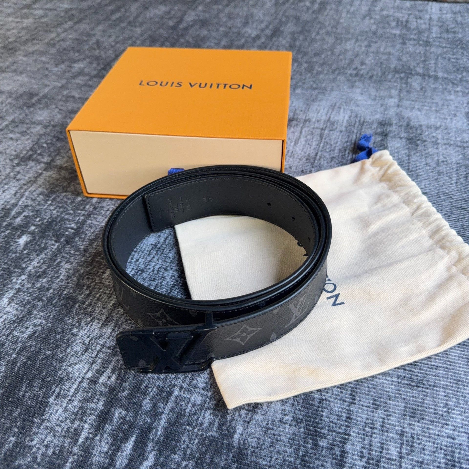 Louis Vuitton LV Belt M44U 100cm 4cm Width Size ONE SIZE - 1 Thumbnail