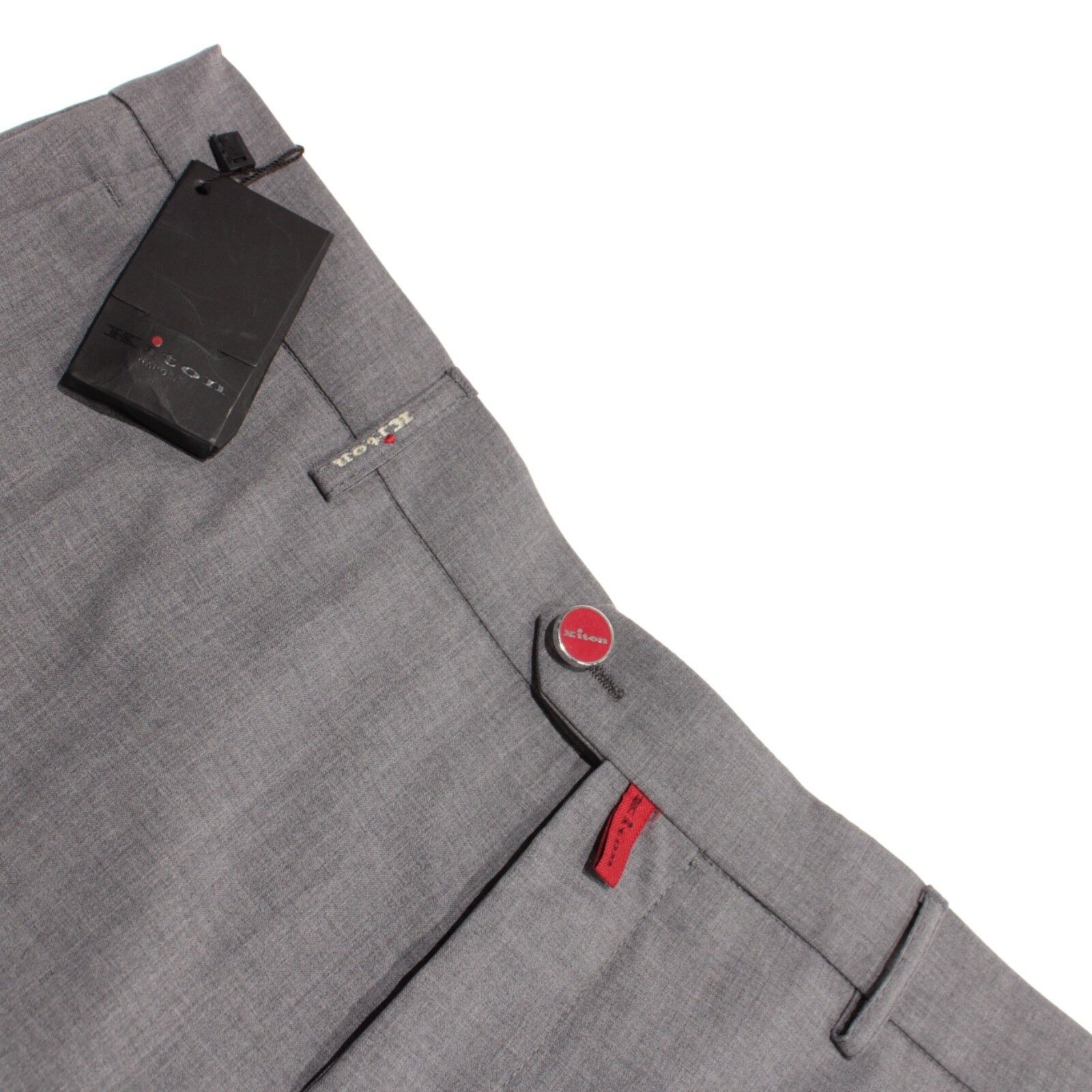 Kiton Kiton New with tags Dress Pants Size 38 US In Gray Size US 38 / EU 54 - 1 Thumbnail