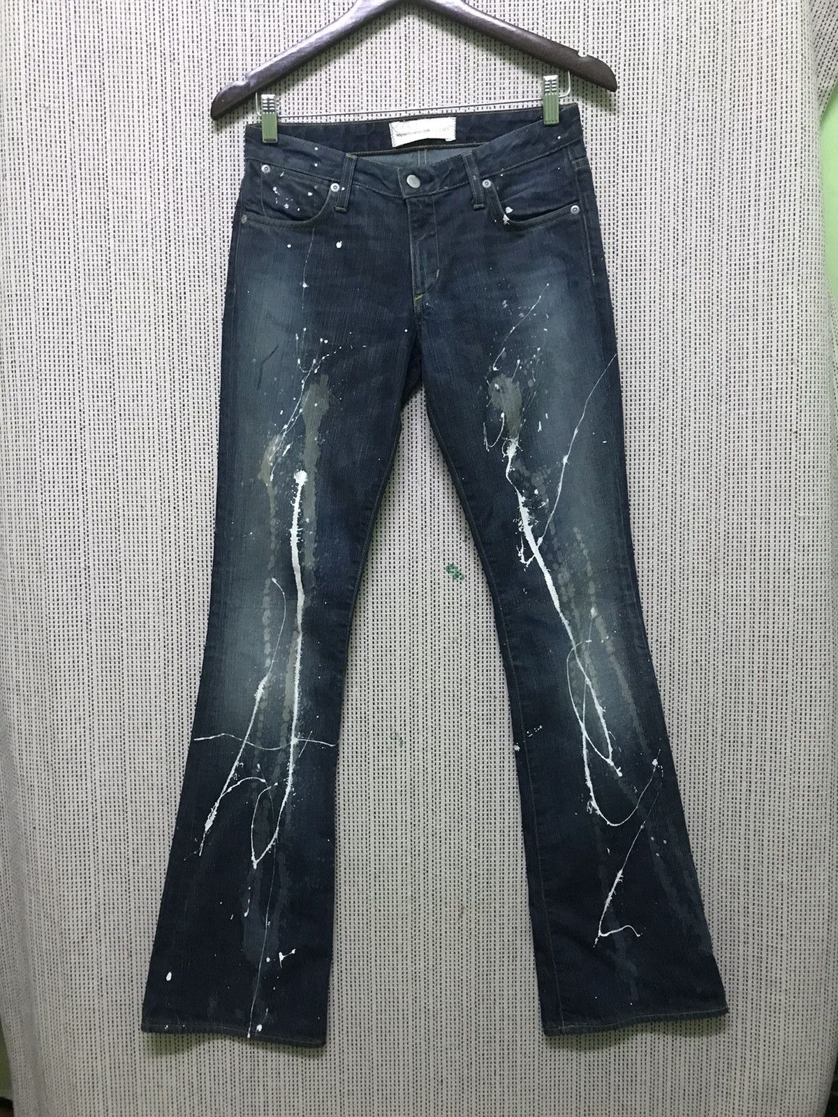 Japanese Brand paperdenim&cloth‼️ bootcut made in usa 13369 paint pants Size 28" / US 6 / IT 42 - 1 Thumbnail