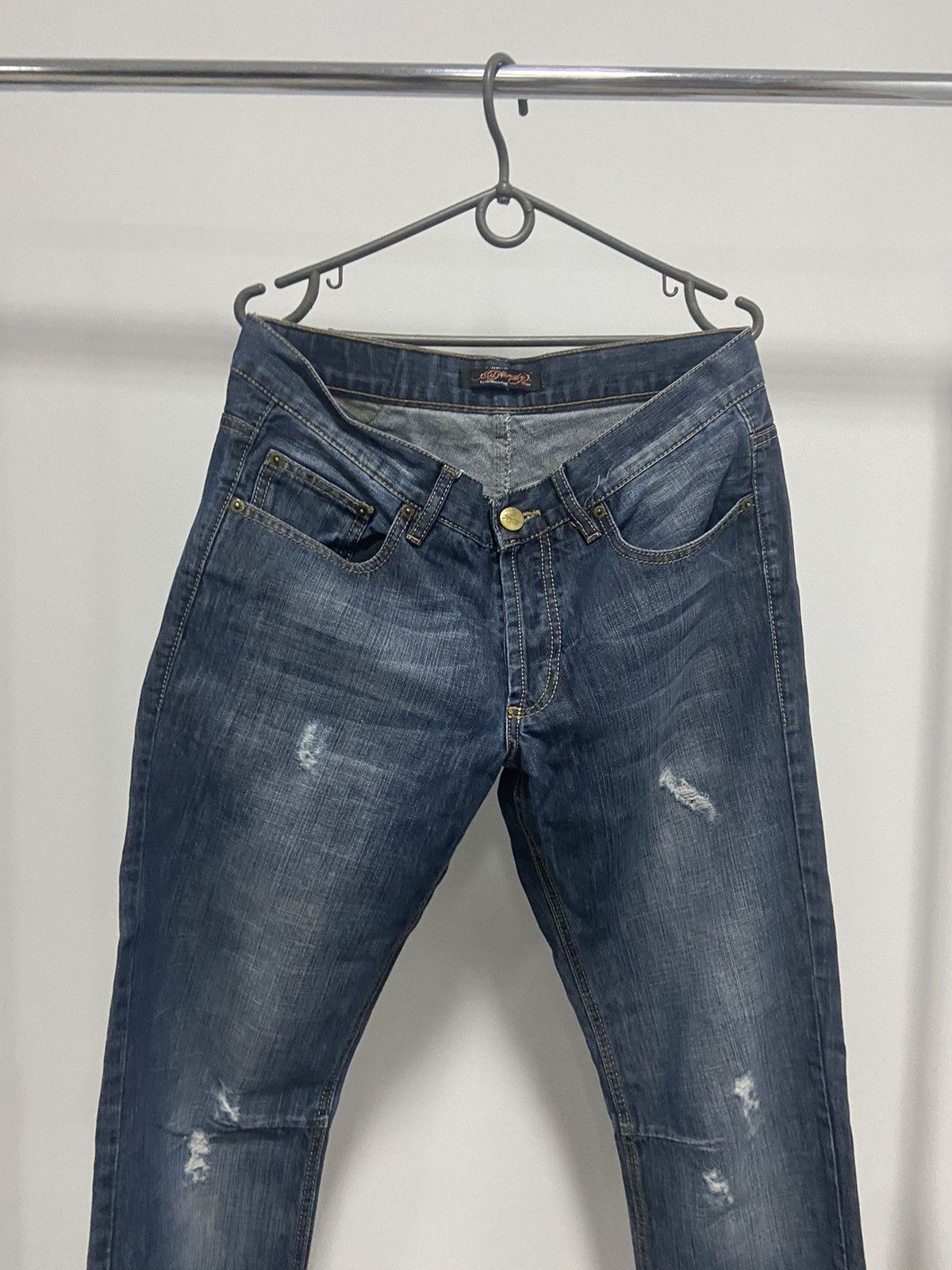 Ed Hardy Ed Hardy skull eagle jeans denim pants big logo Size US 32 / EU 48 - 4 Thumbnail