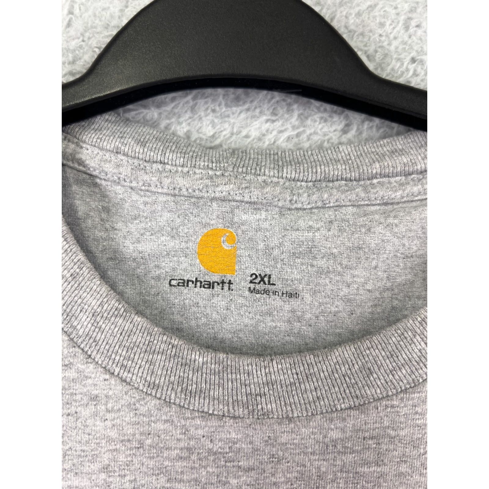 Carhartt Carhartt Shirt Men 2XL Gray Short Sleeve Crew Neck Cotton Blend Size US XXL / EU 58 / 5 - 3 Thumbnail