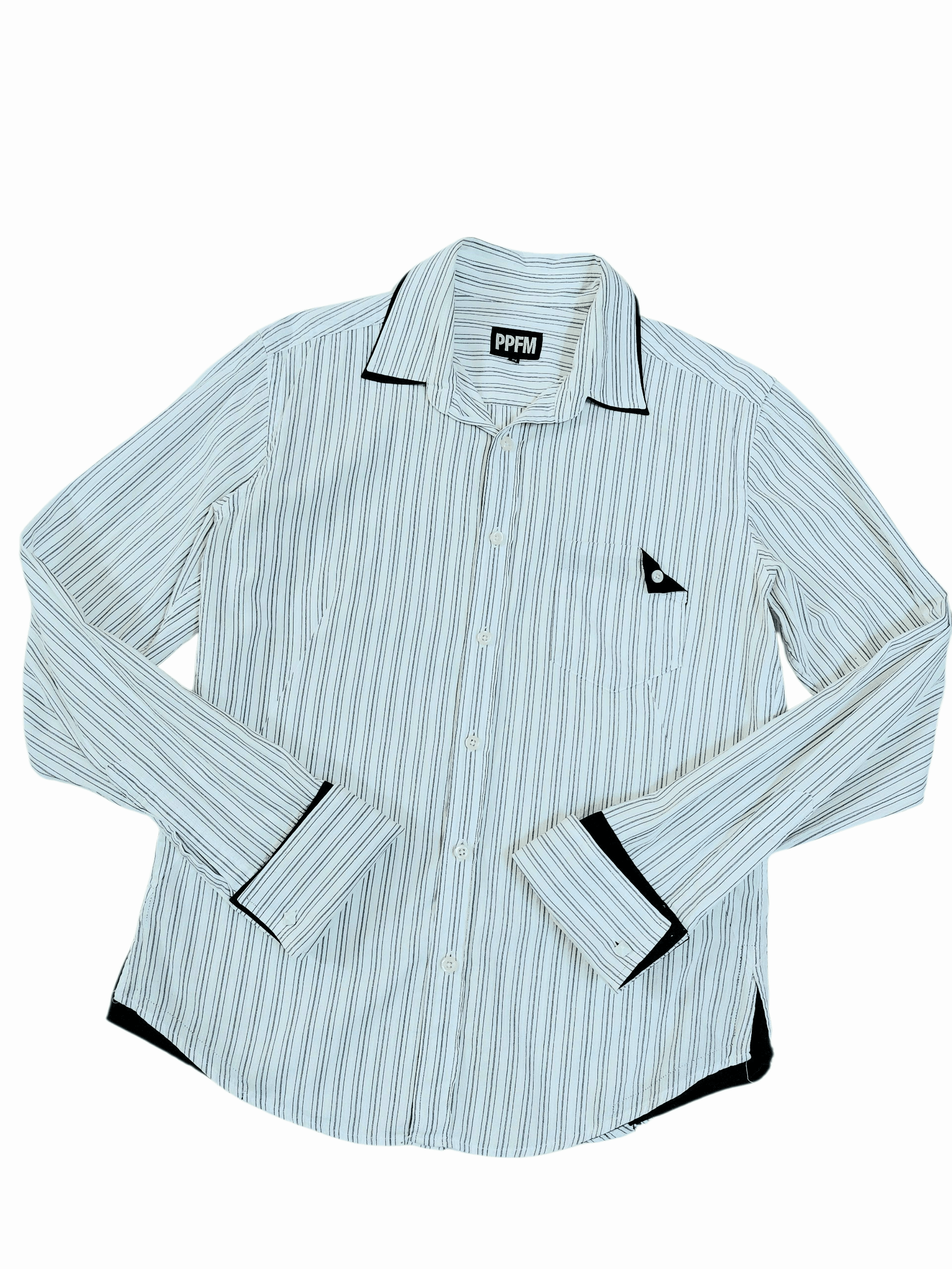 PPFM PPFM Hickory Stripe Button Ups Size US M / EU 48-50 / 2 - 7 Thumbnail