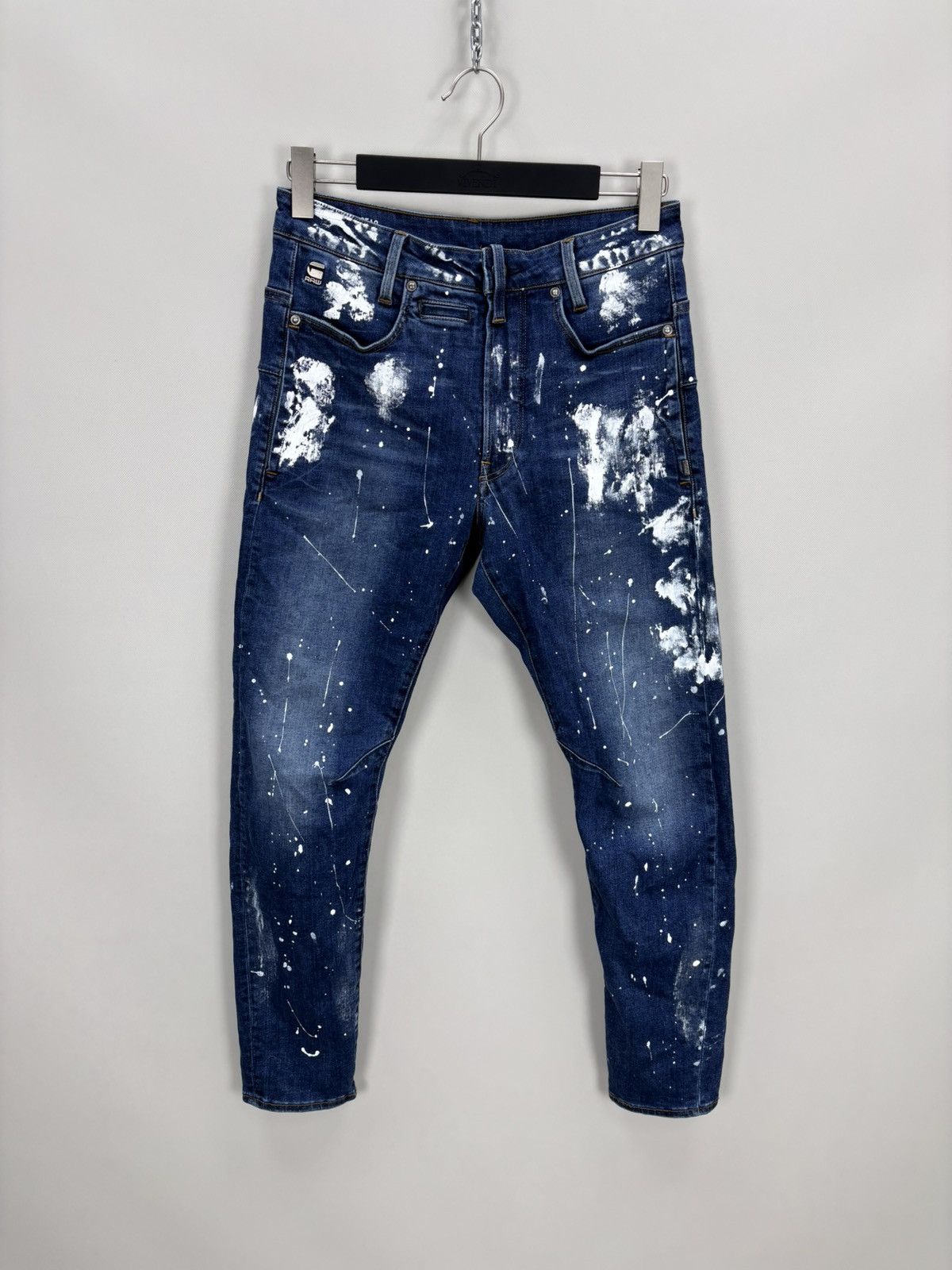 G-Star Mens jeans G Star Raw D Staq Size 28 Color Blue Size US 28 / EU 44 - 1 Thumbnail