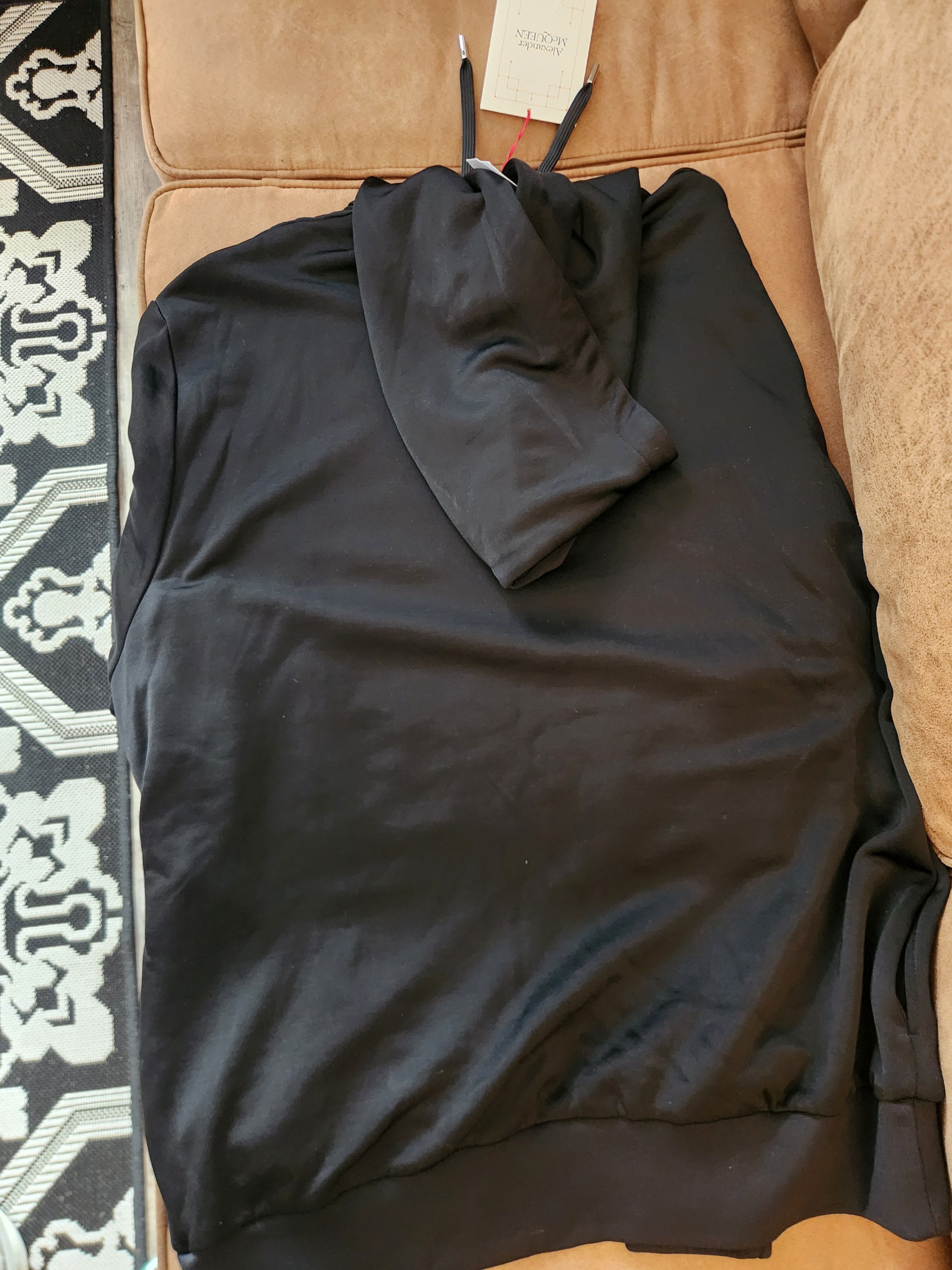 Alexander McQueen Alexander McQueen Atelier Graphics Drawstring Hoodie Size US XL / EU 56 / 4 - 2 Thumbnail