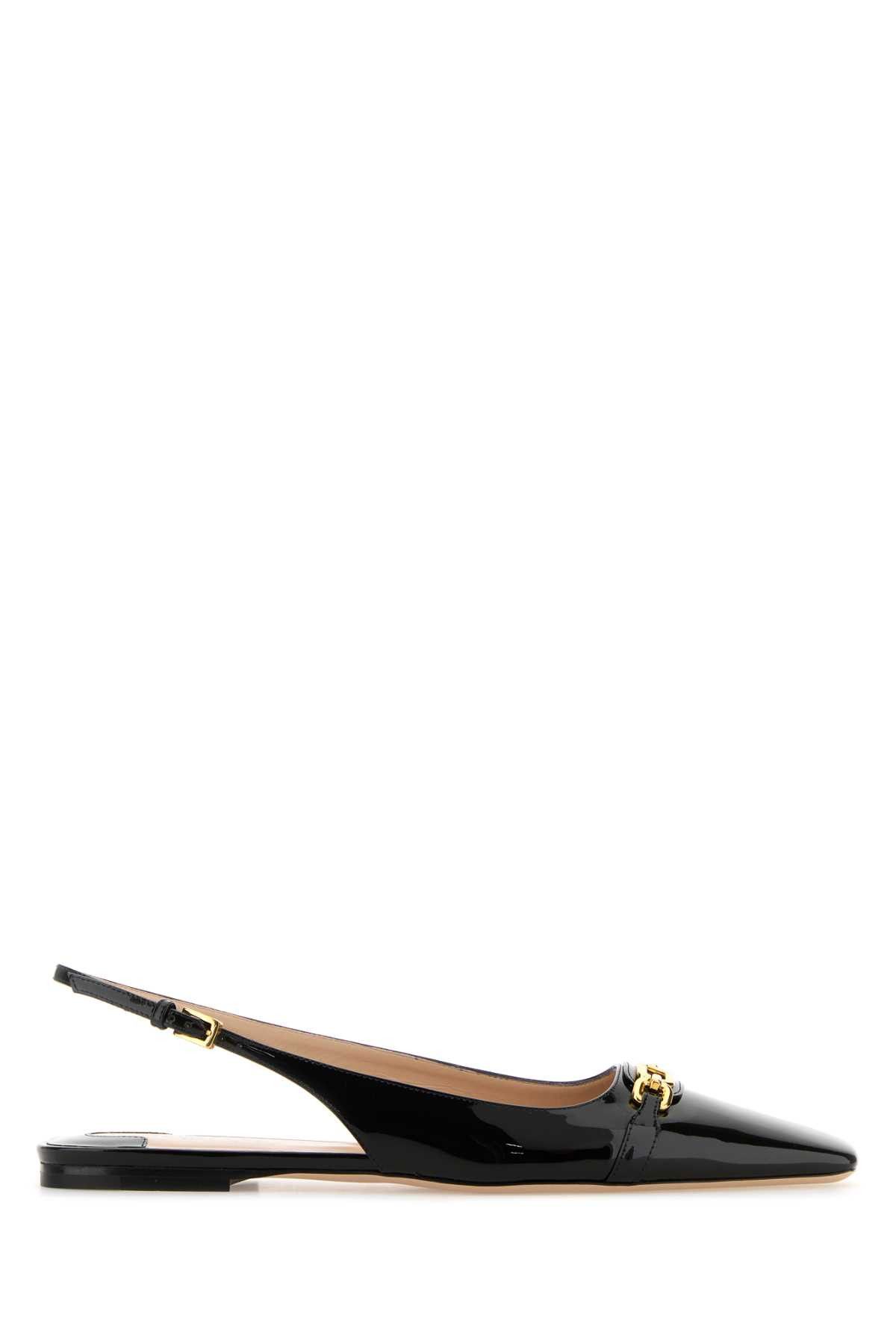 Tom Ford Black Leather Ballerinas Size US 5.5 / IT 35.5 - 1 Thumbnail