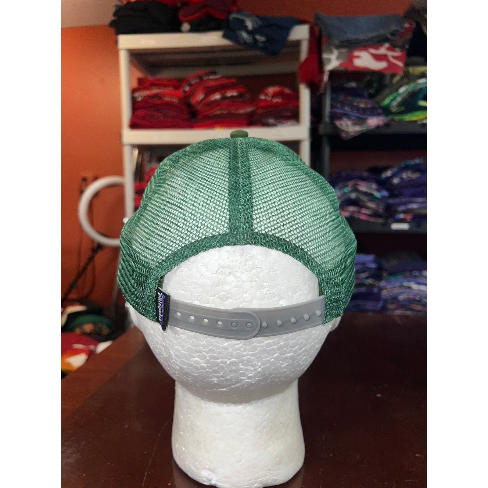 Patagonia Patagonia White Green Hat P-6 Logo Patched Cap Headwear OS Size ONE SIZE - 4 Thumbnail