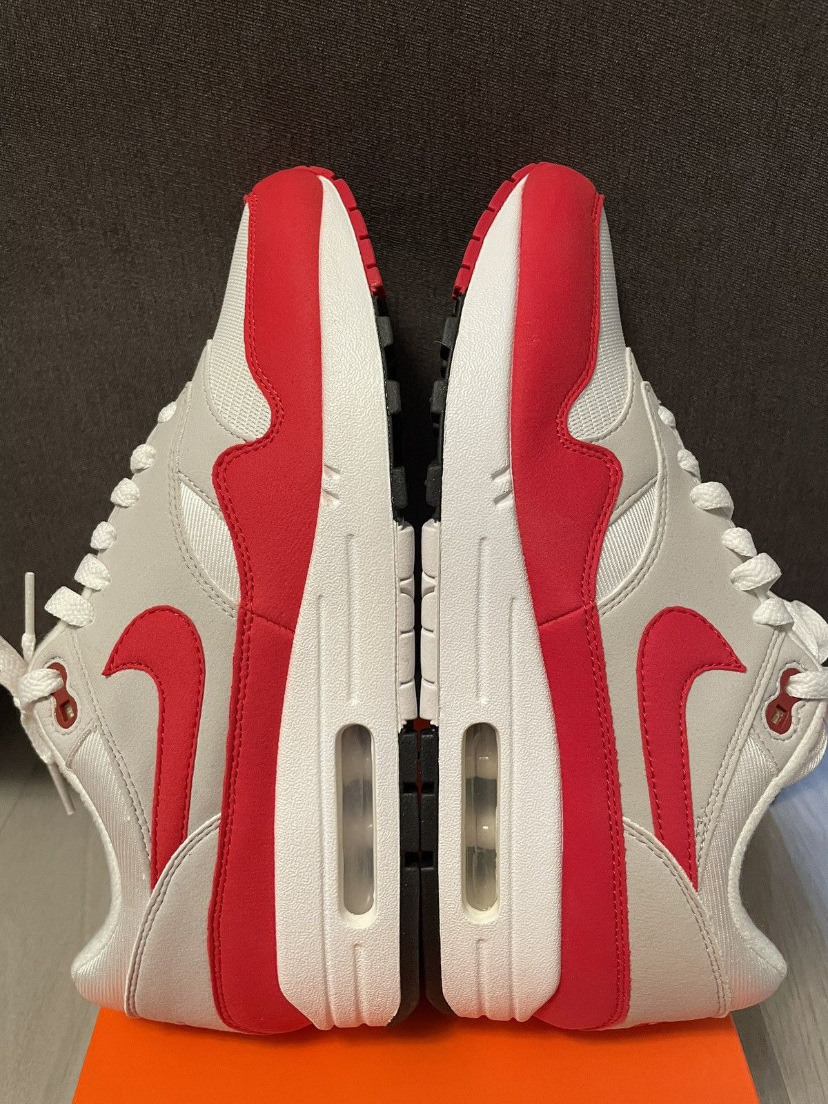 Nike Nike Air Max 1 Anniversary Red (2017) Size US 7.5 / EU 40-41 - 6 Thumbnail