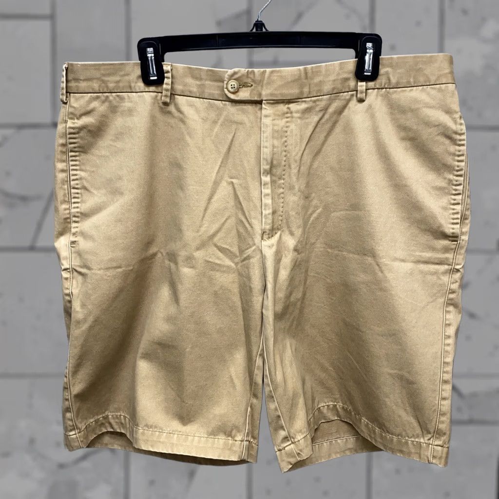 Peter Millar Peter Millar Mens Brown Pima Cotton Casual Shorts Size 38 Regular Flat Front Casual Shorts Mens Brown 38 Size US 38 / EU 54 - 1 Thumbnail