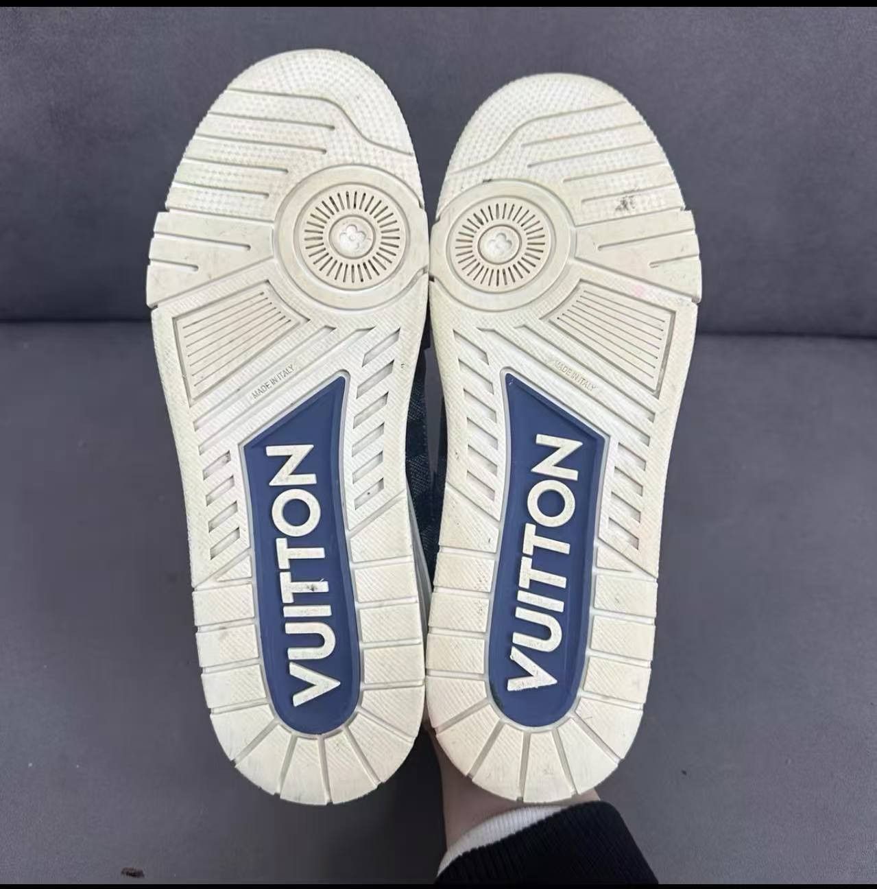 Louis Vuitton Louis Vuitton Training Denim Blue Lowtop Size US 9.5 / EU 42-43 - 5 Thumbnail