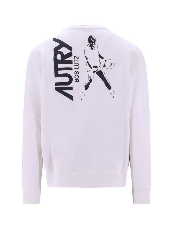 AUTRY o1y0526 Logo Sweatshirt in White Size US S / EU 44-46 / 1 - 2 Thumbnail