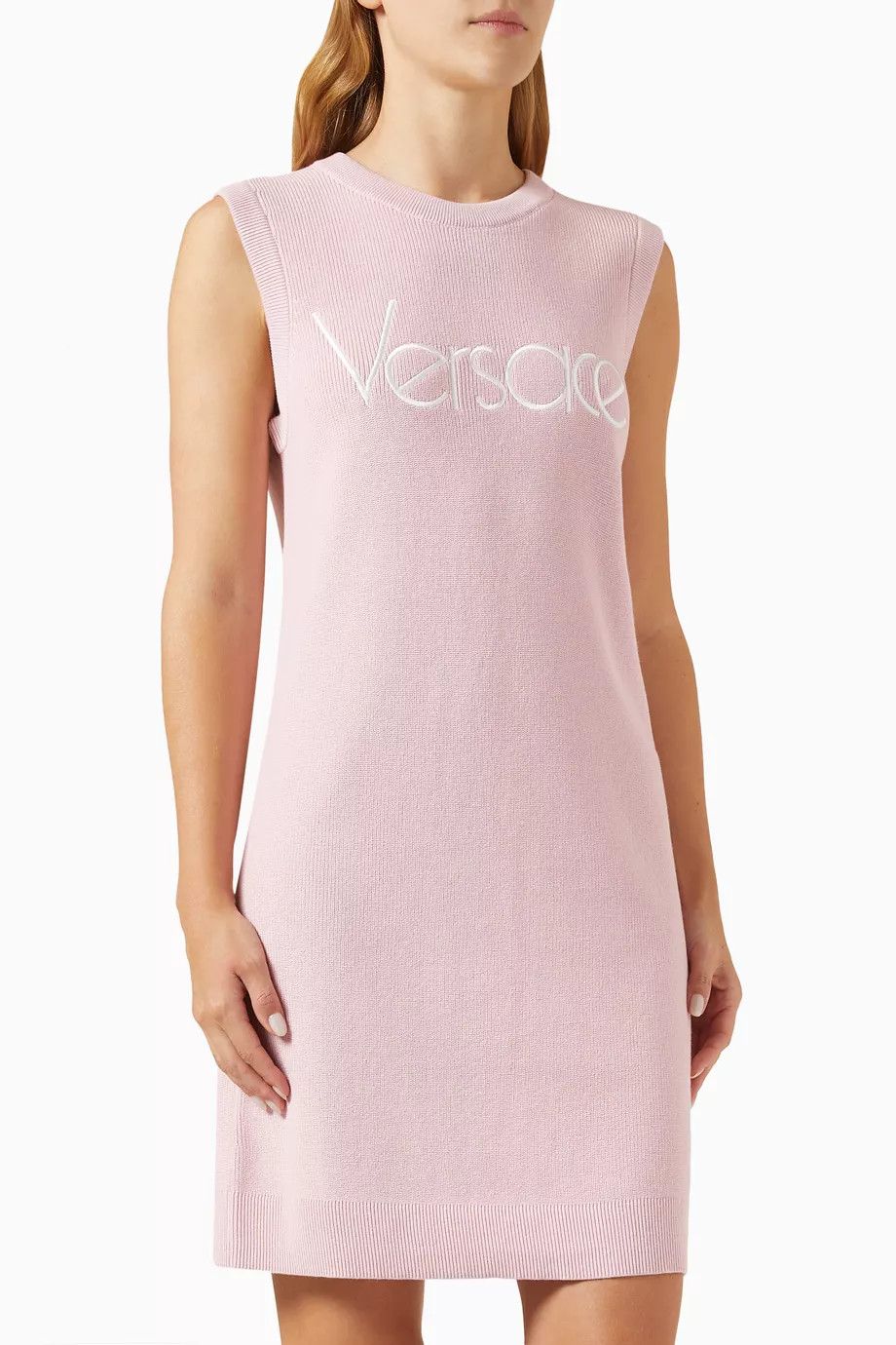 Versace o1y0226 Mini Dress in Pink Size XS / US 0-2 / IT 36-38 - 1 Thumbnail