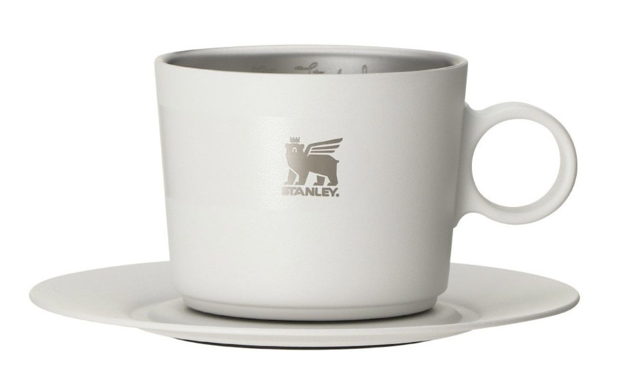 Haunted Starbucks × Stanley & Sons STANLEY Stainless Steel Cup & Saucer White 192ml Size ONE SIZE - 1 Thumbnail