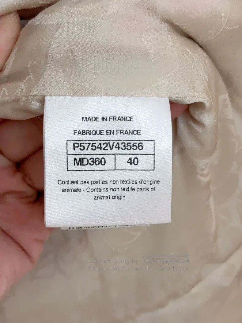 Chanel Chanel Ice cream-coloured marshmallow jacket Size S / US 4 / IT 40 - 5 Thumbnail