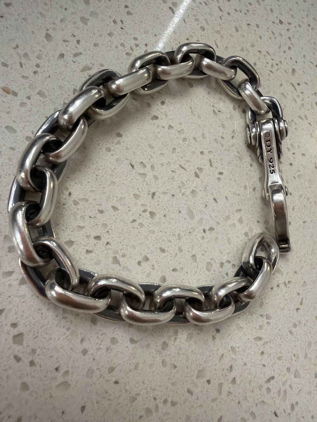 David Yurman thick link bracelet 8 1/2 inches