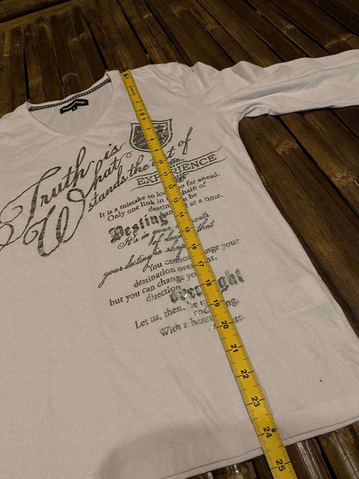 semanticdesign SEMANTIC DESIGN LONG SLEEVE Size US M / EU 48-50 / 2 - 9 Thumbnail