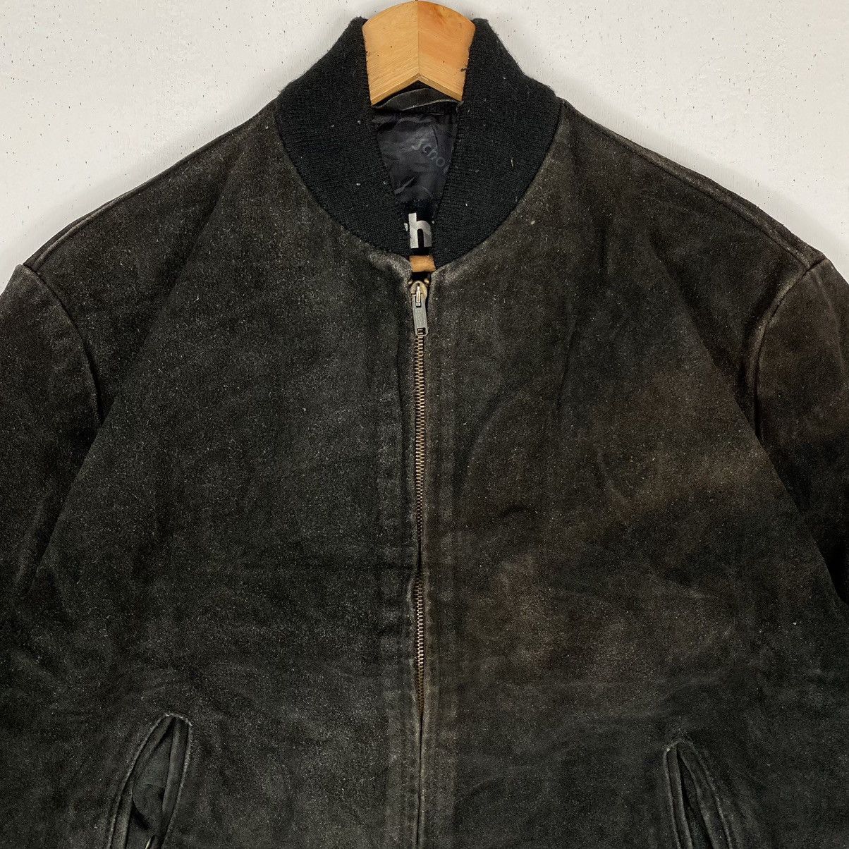 Schott VINTAGE SCHOTT NYC SUEDE GENUINE LEATHER JACKET Size US M / EU 48-50 / 2 - 3 Thumbnail