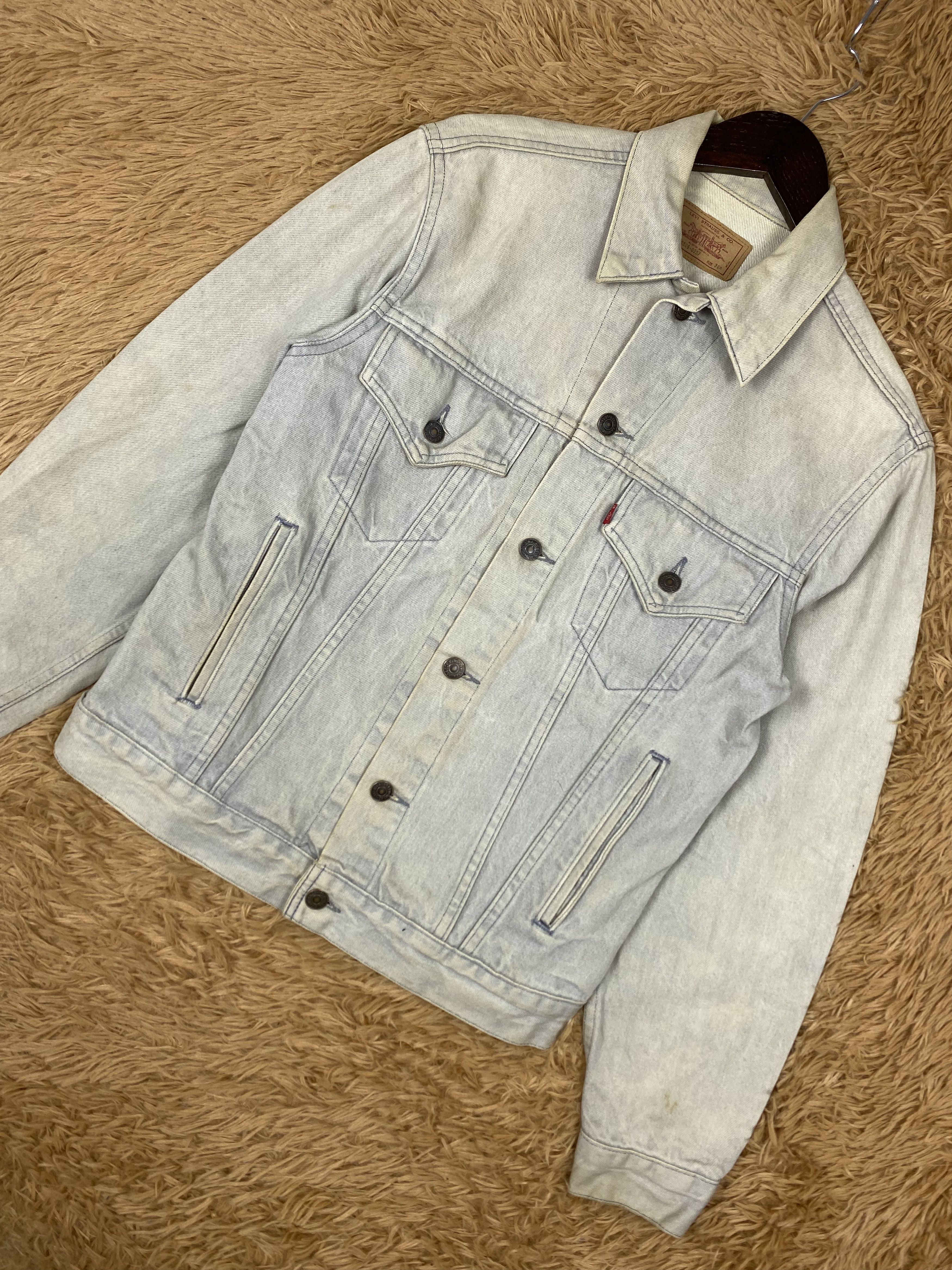 Levi's Vintage Levi's Denim Faded Jacket DJ0666 Size US S / EU 44-46 / 1 - 2 Thumbnail