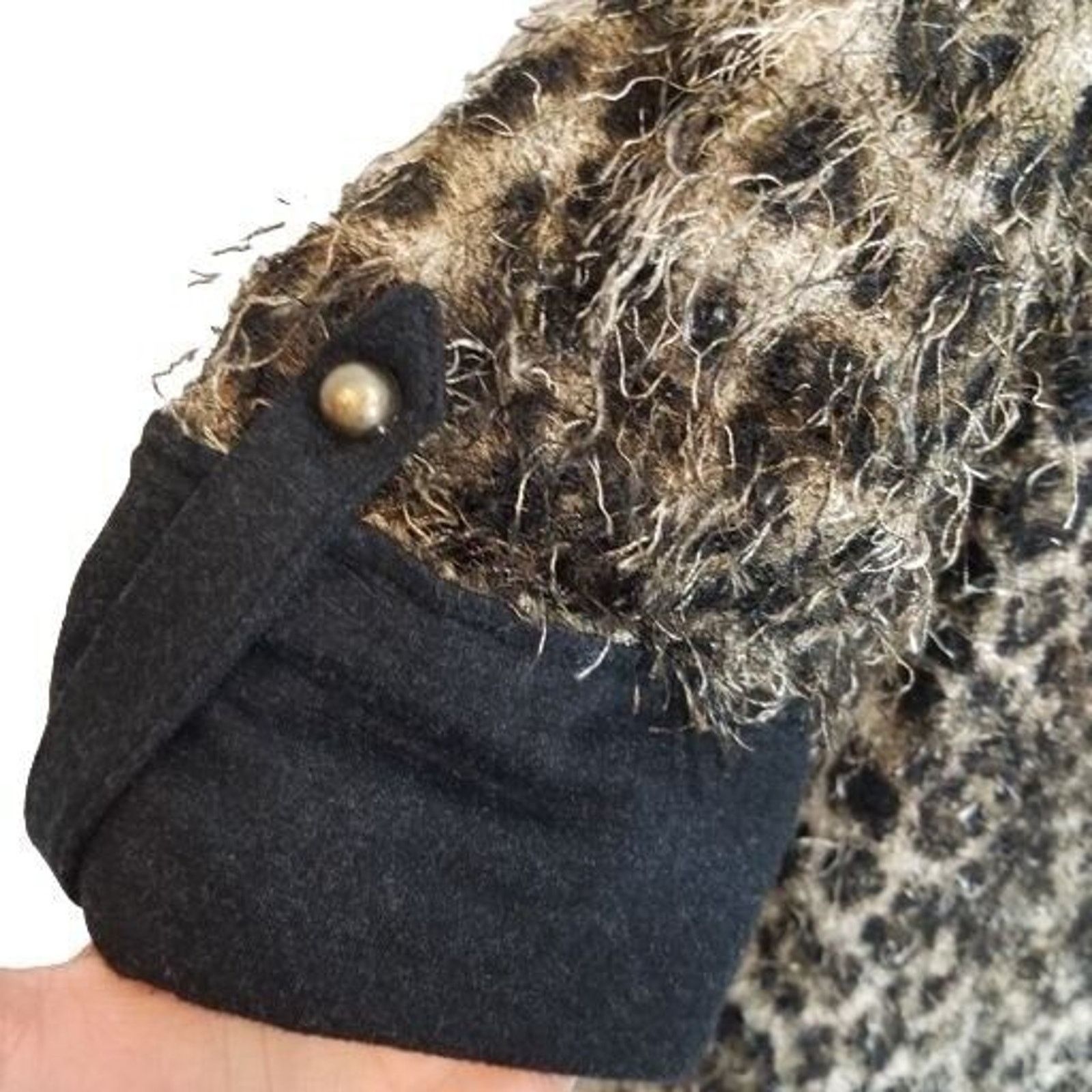 Alberto Alberto Makali Leopard Print Sweater Eyelash Size M Artsy Size M / US 6-8 / IT 42-44 - 4 Thumbnail