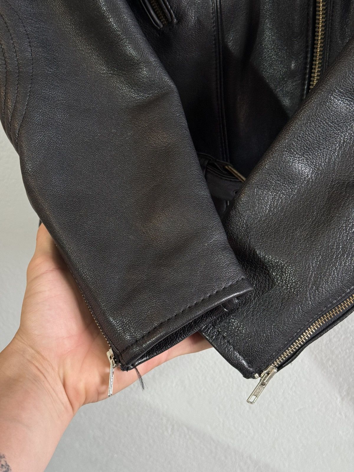 Hein Gericke Vintage Rare Hein Gericke moto biker leather jacket 80s Size US XS / EU 42 / 0 - 8 Thumbnail