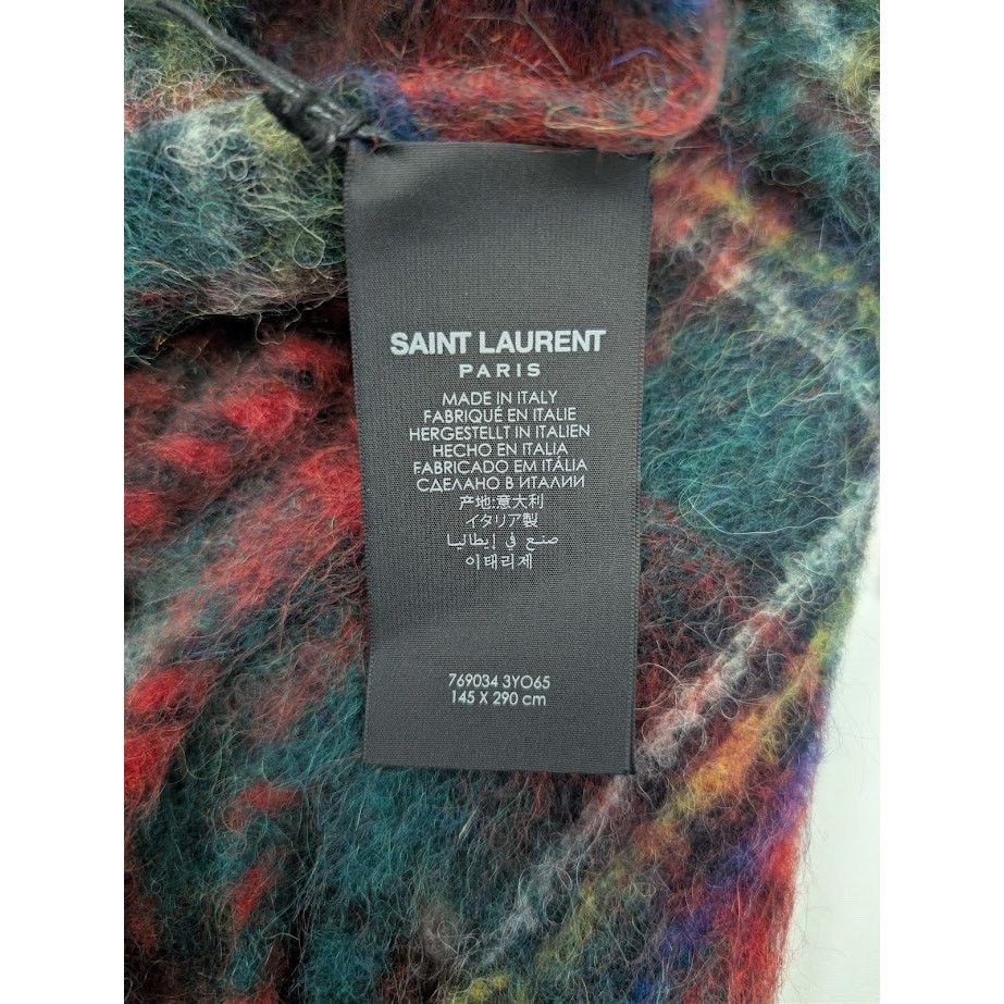 Saint Laurent Paris o1rshd1 Size: OS / Grande Scarf in Multicolor Size ONE SIZE - 11 Thumbnail