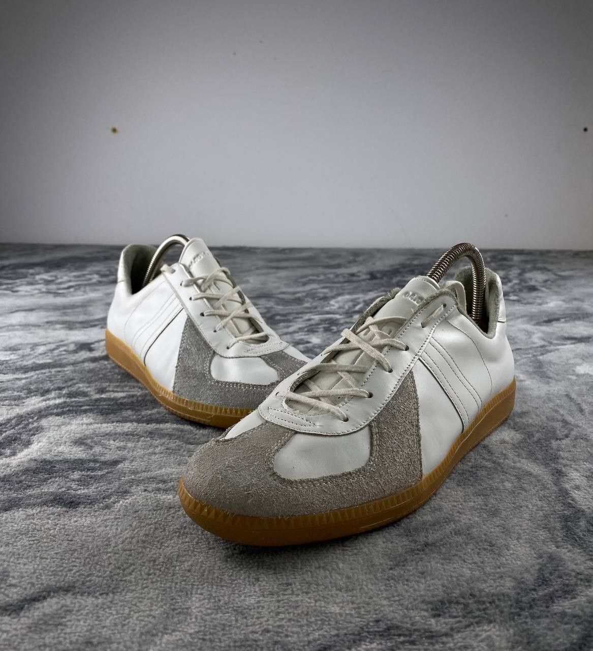 Vintage GAT BW Sport Army Trainer Bundeswehr Shoes Leather Sneakers Size US 10.5 / EU 43-44 - 8 Thumbnail
