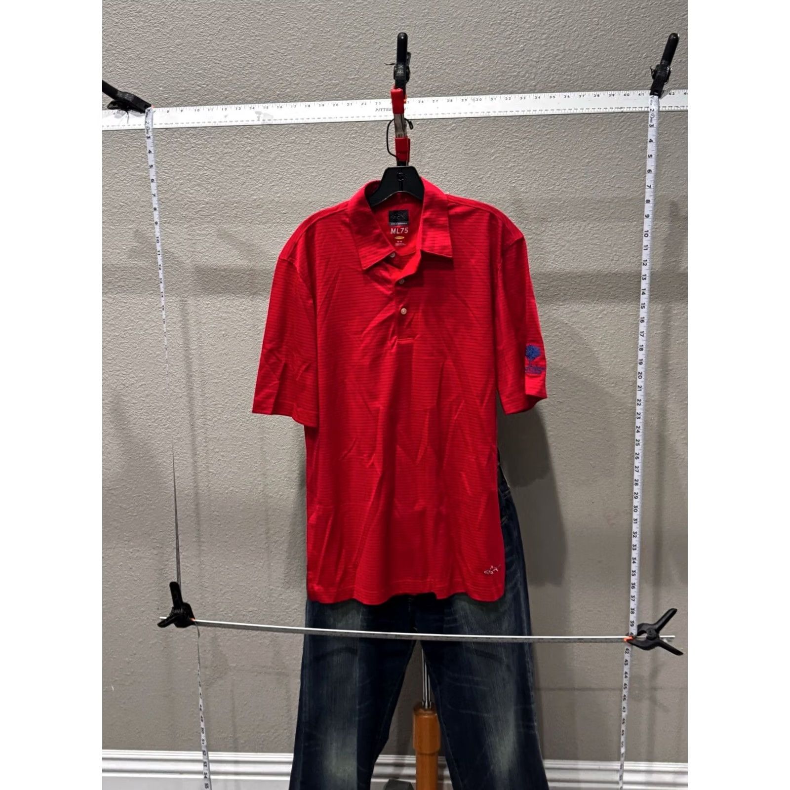 Vintage Greg Norman Golf Course SHORT SLEEVE POLO SHIRT Medium M Mens Size US M / EU 48-50 / 2 - 2 Thumbnail