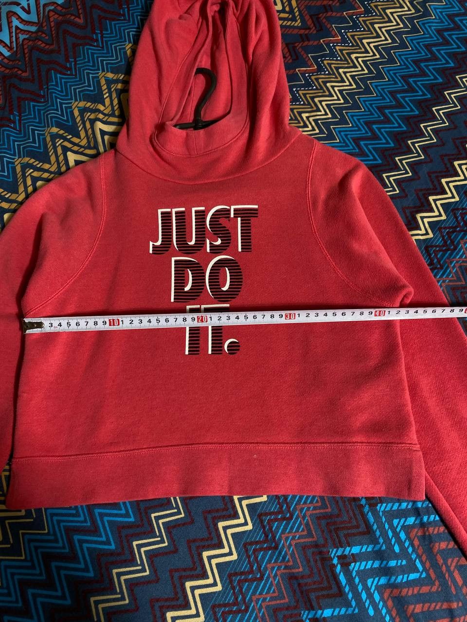 Nike × Vintage Nike hoodie center logo JUST DO IT. swoosh Size XL / US 12-14 / IT 48-50 - 20 Thumbnail
