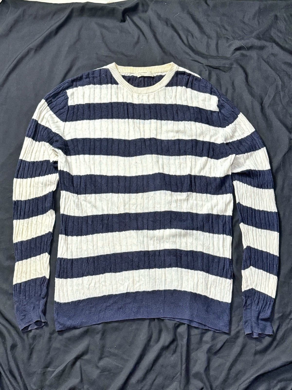 Beauty Beast × Hysteric Glamour × Japanese Brand Japanese Back Number Cable Knit Sweater Size US XL / EU 56 / 4 - 1 Thumbnail