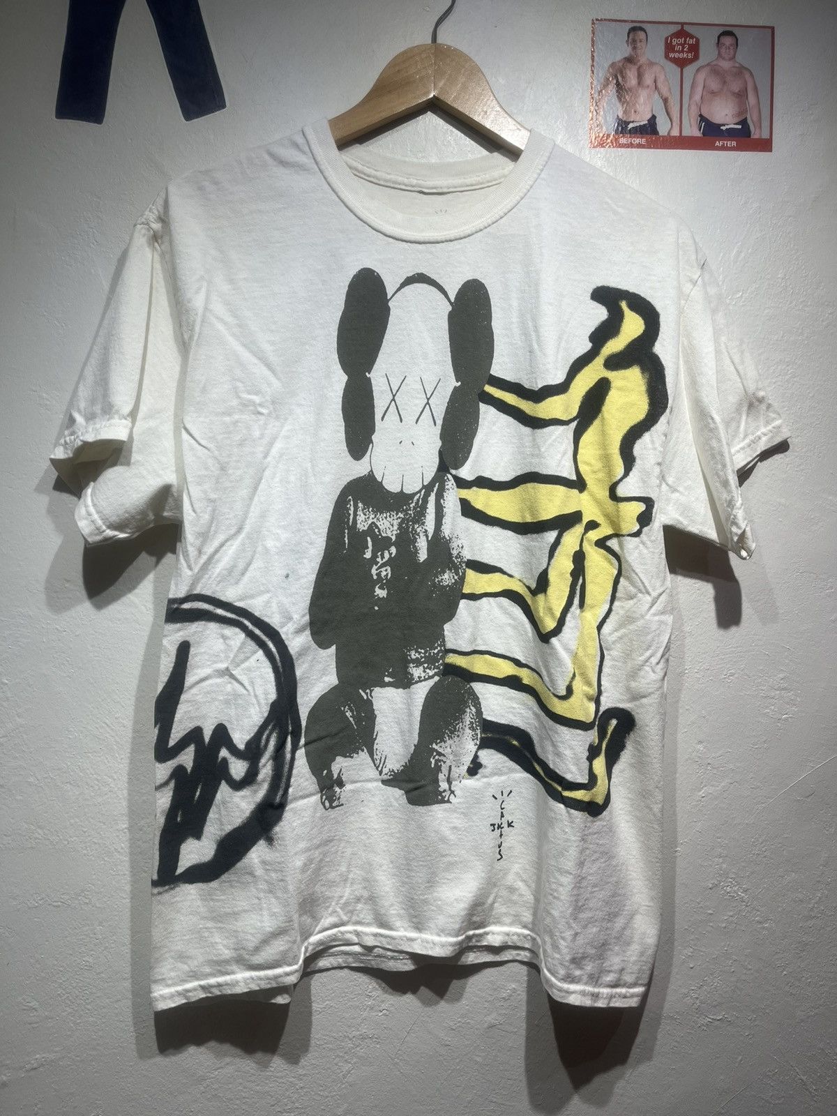 Fragment Design × Kaws × Travis Scott Travis Scott Cactus Jack x Fragment tee Size US L / EU 52-54 / 3 - 1 Thumbnail