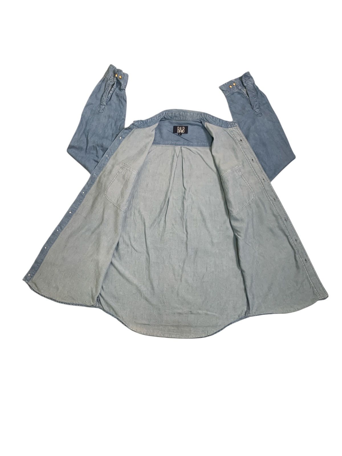 Japanese Brand Rare Design BAB Club Double Pockets Button Ups Shirts Size US M / EU 48-50 / 2 - 3 Thumbnail