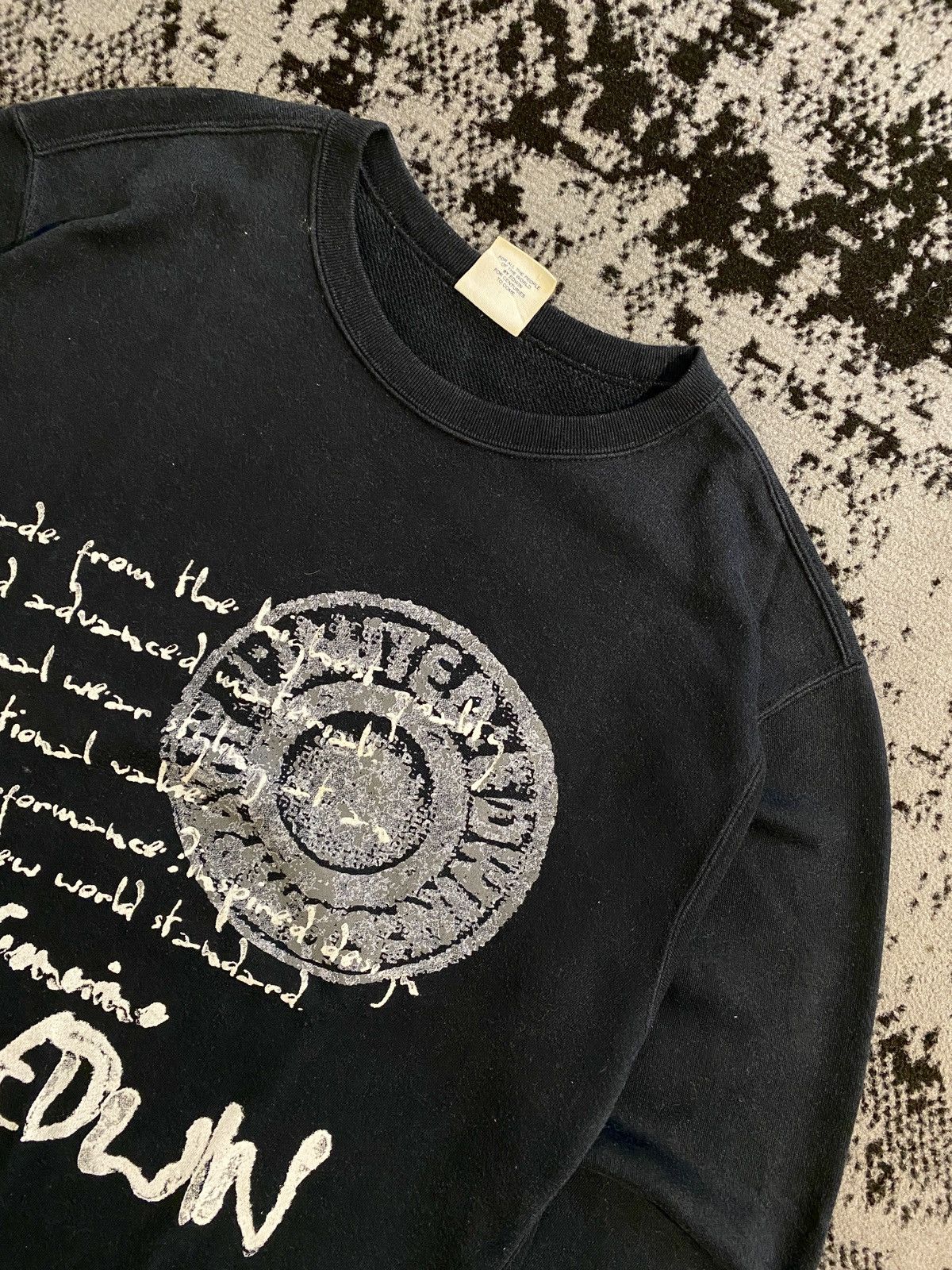 Edwin Edwin Black Printed Abstract Logo Sweatshirts Size US M / EU 48-50 / 2 - 4 Thumbnail