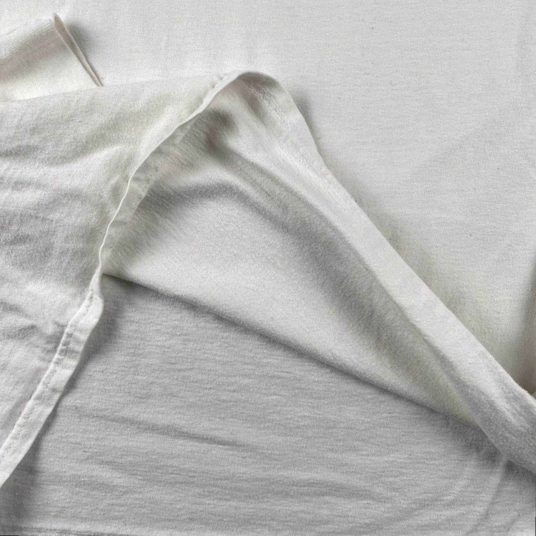 Hanes VINTAGE Hanes Beefy-T Plain Solid White Men’s Size XL Long Sleeve Henley Shirt Y2K EUC Size US XL / EU 56 / 4 - 7 Thumbnail
