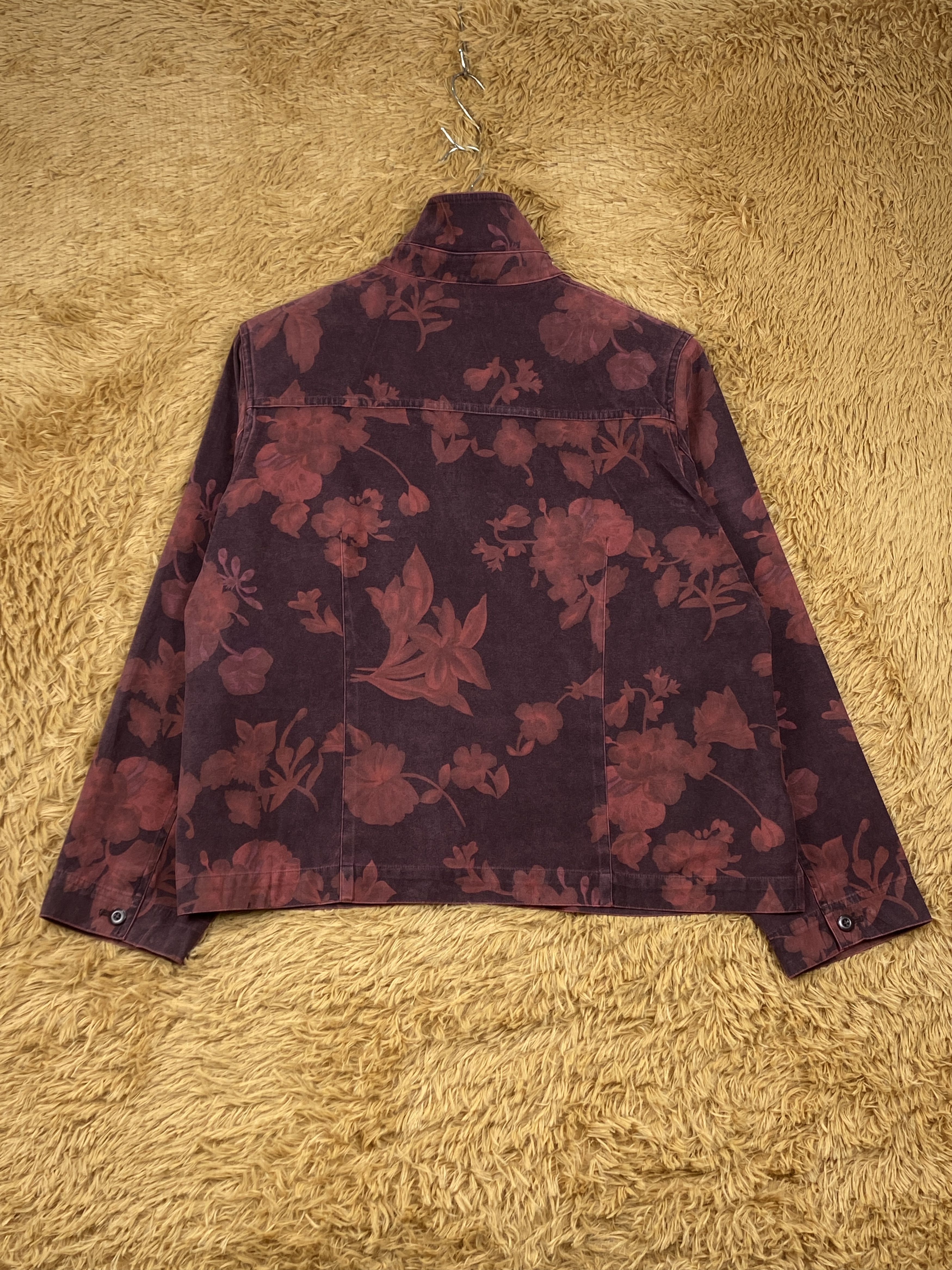 Japanese Brand Vintage Japanese Brand Floral Jacket J1749 Size US L / EU 52-54 / 3 - 5 Thumbnail