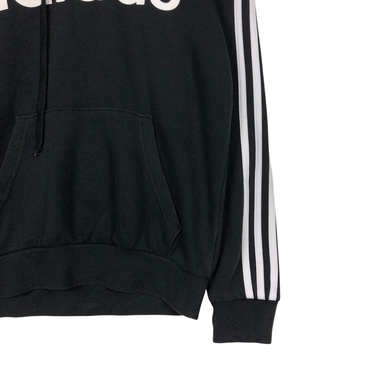 Adidas Adidas Archive Black 3-Stripes Hoodie Size US S / EU 44-46 / 1 - 5 Thumbnail