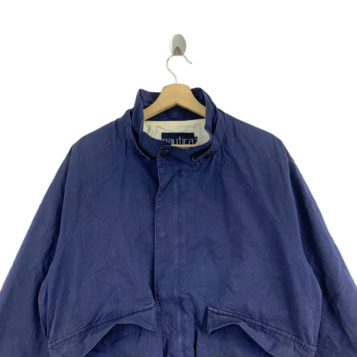 Nautica Vintage 80’ NAUTICA SAILING GEAR Yacht Flag Jacket Size US S / EU 44-46 / 1 - 3 Thumbnail