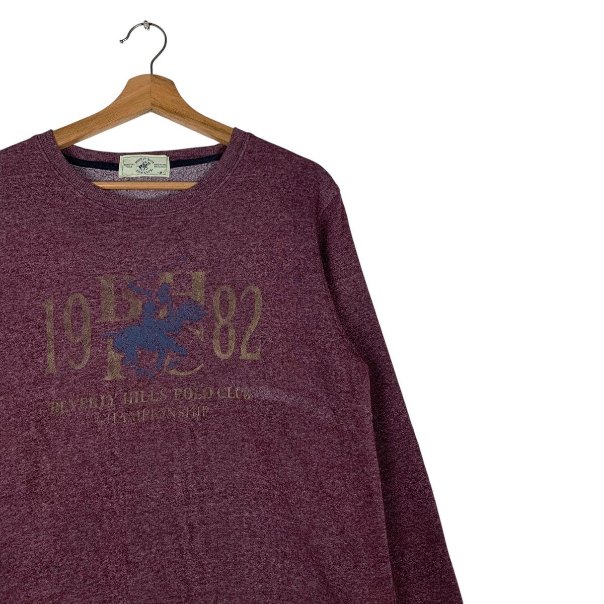 Beverly Hills Polo Club Berverly Hills Polo Club Big Logo Sweatshirt #1339-C60 Size US M / EU 48-50 / 2 - 5 Thumbnail