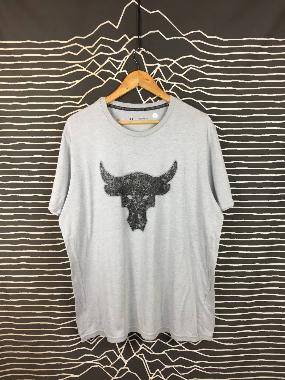 Under Armour Under Armour Project Rock Brahma Bull Big Logo Tee Size US XL / EU 56 / 4 - 2 Thumbnail