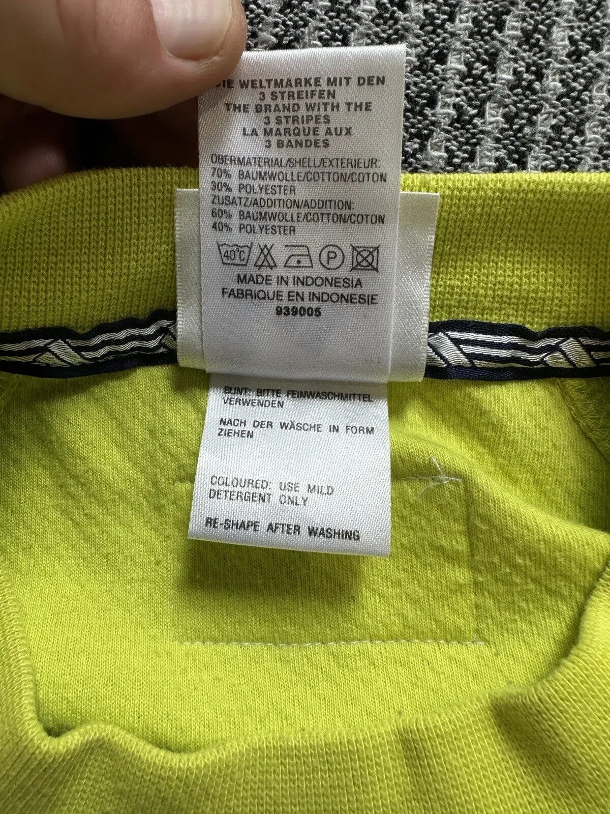 Adidas Vintage 2000s ADIDAS SWEATSHIRT Y2K MENS PULLOVER Logo Size US M / EU 48-50 / 2 - 12 Thumbnail