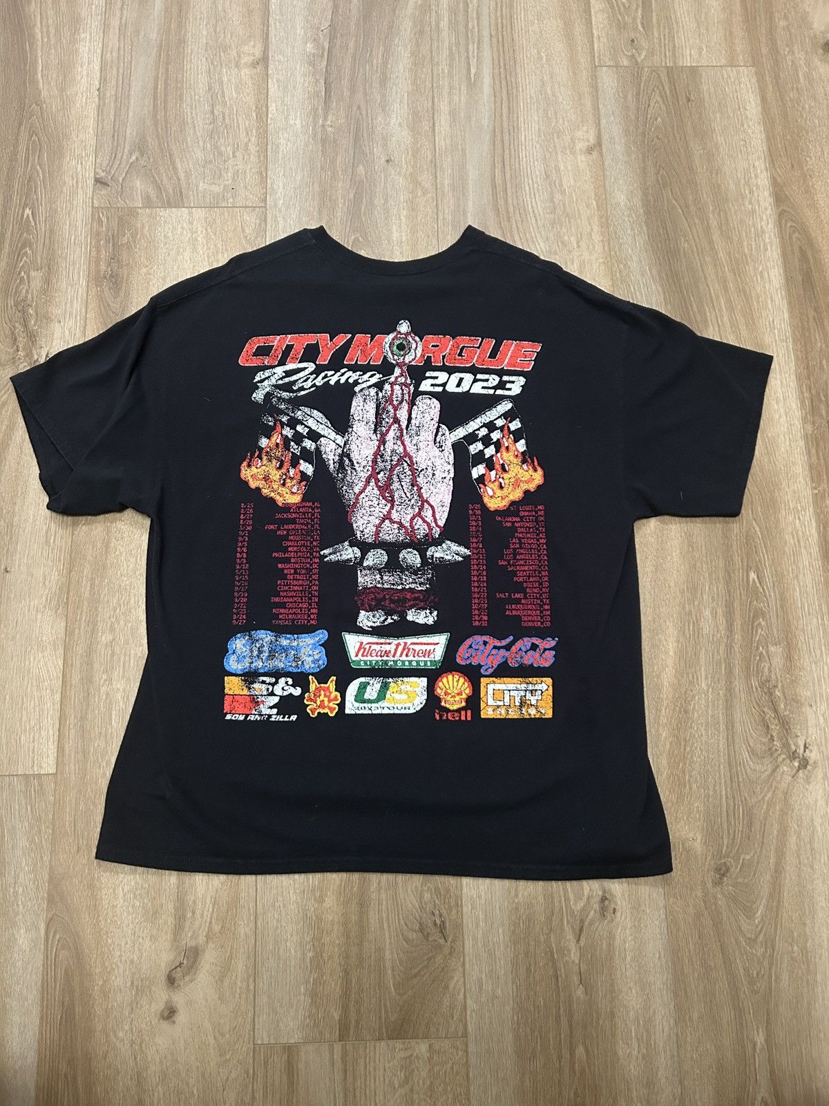 City Morgue × G59 Records City Morgue Greyday Men’s T-Shirt Size US XL / EU 56 / 4 - 3 Thumbnail