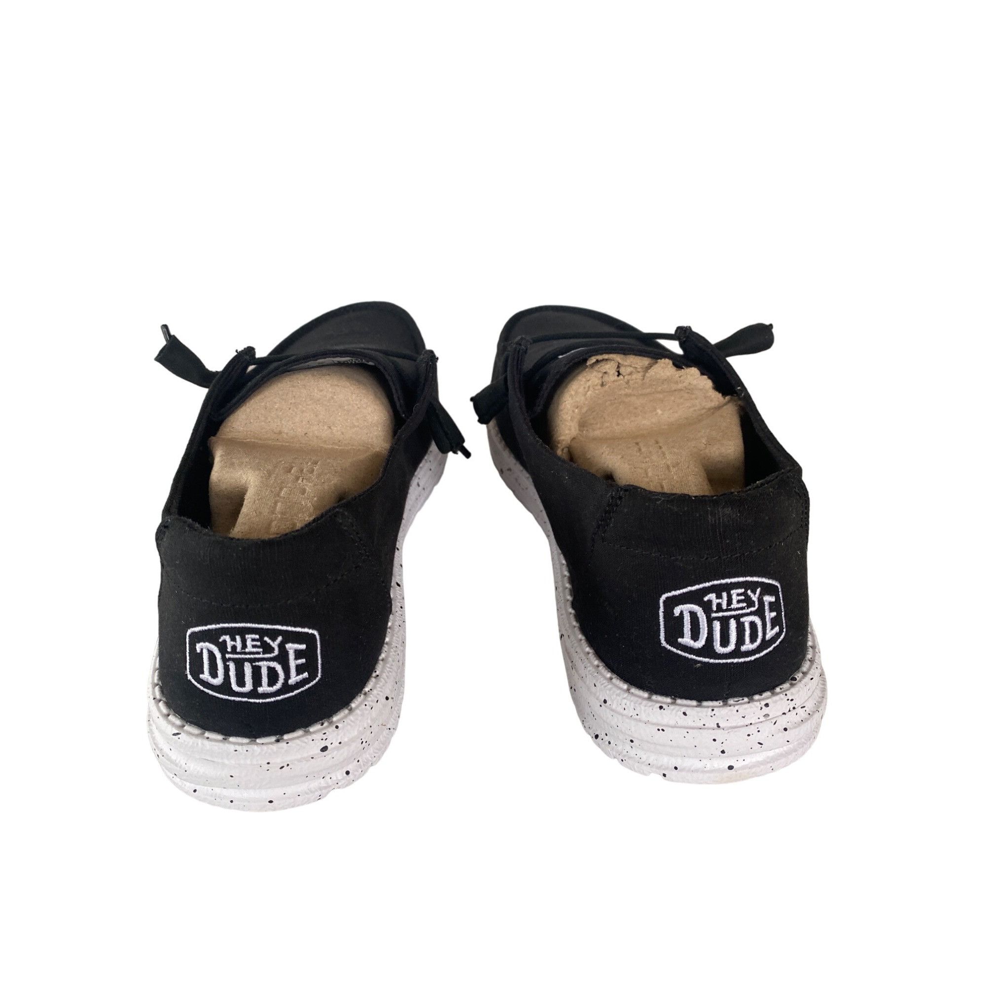 Other NWT Hey Dude Women's 10 Wendy Slub Black Canvas Casual Sneak Size US 10 / IT 40 - 8 Thumbnail
