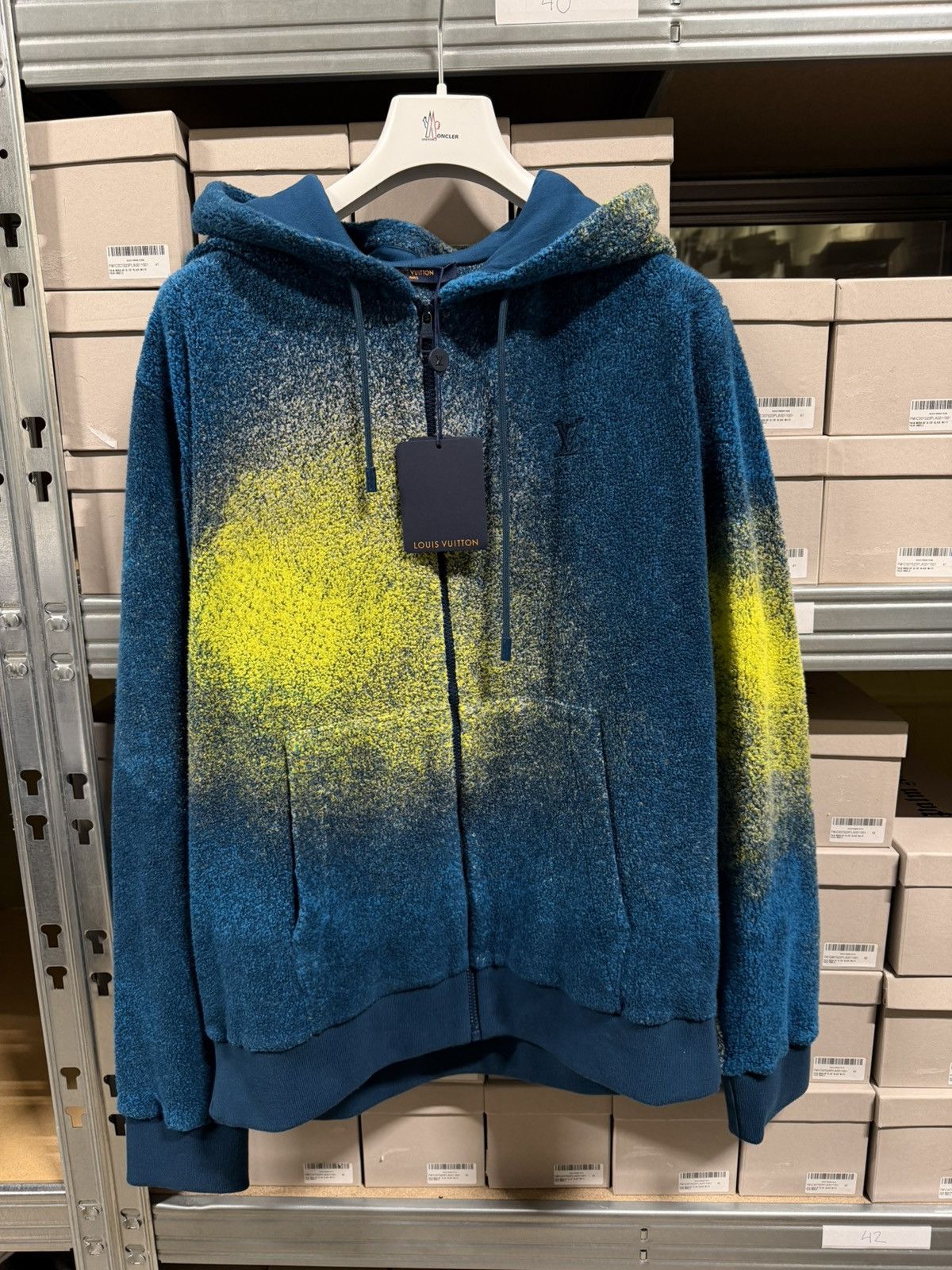 Louis Vuitton Louis Vuitton Fleece Zip Hoodie NEW 2300$ Size US XL / EU 56 / 4 - 1 Thumbnail