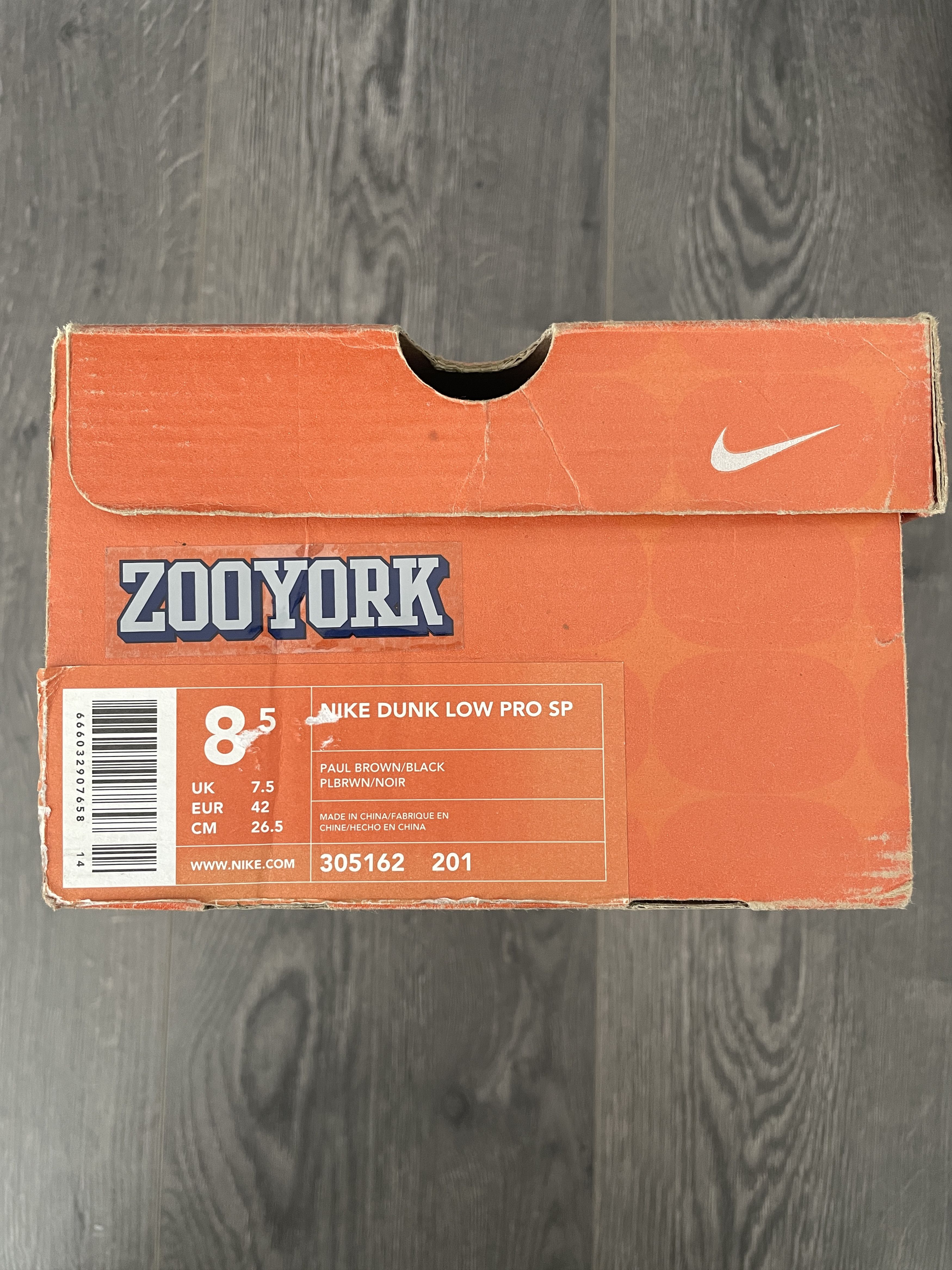 Nike SB Nike SP Dunk Low Zoo York (2002) Size US 8.5 / EU 41-42 - 2 Thumbnail