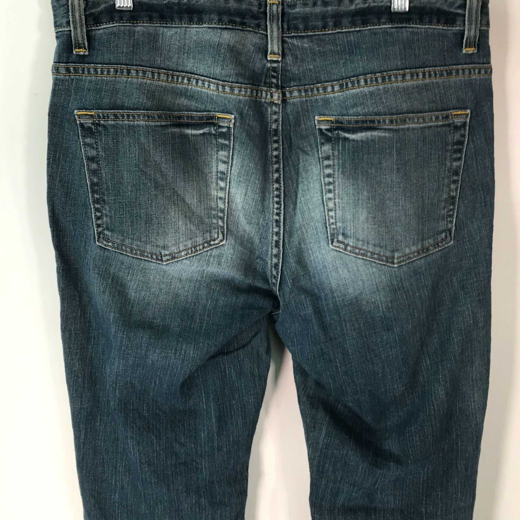 Gap VINTAGE Gap Womens Flared Jeans Size 14 36X32 Blue Denim Stretch Casual Dressy Size 36" / US 14 / IT 50 - 3 Thumbnail