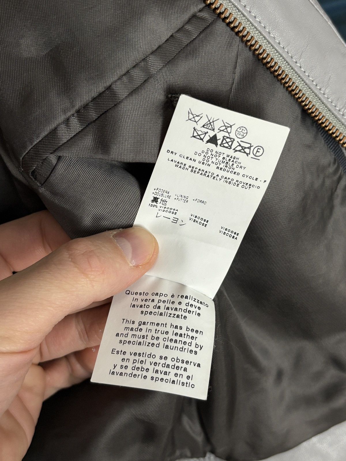 Alexander McQueen Alexander McQueen Goat Leather Jacket Size XL / US 12-14 / IT 48-50 - 11 Thumbnail
