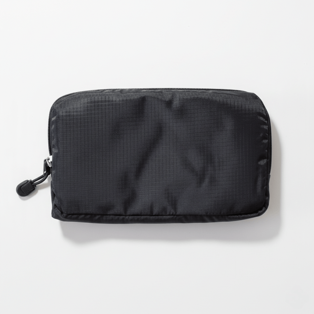 Other Backpack 15x12x6" Convertible Folds Pouch Black Zipper Size ONE SIZE - 3 Thumbnail