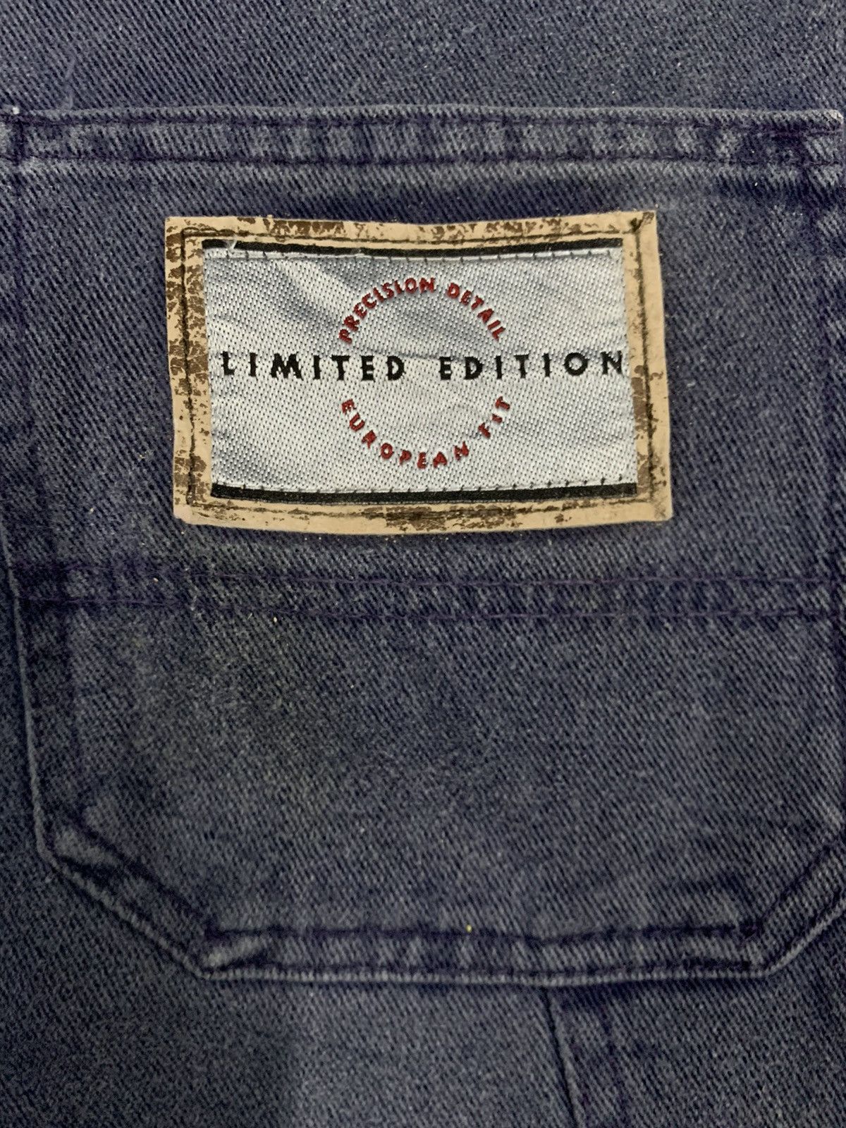 Warehouse Vintage Japanese Brand Limited Edition Faded Denim Overalls Size 31" - 17 Thumbnail