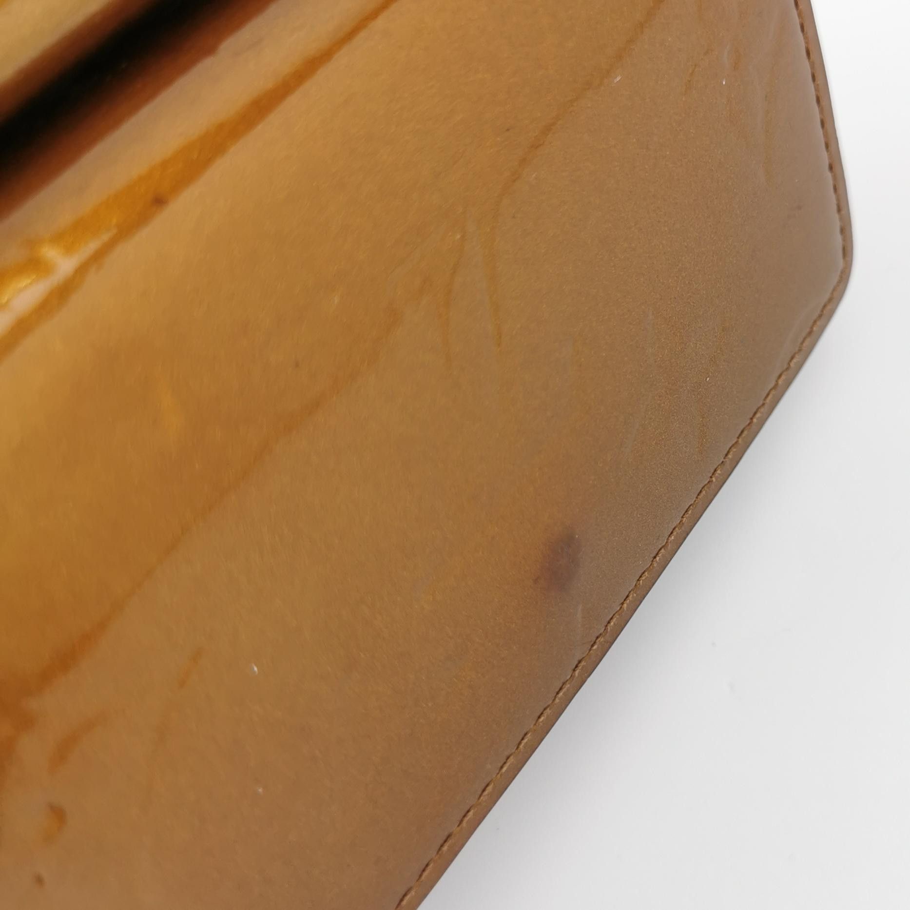 Louis Vuitton Louis Vuitton (LV) Patent leather monogram embossed wallet Size ONE SIZE - 7 Thumbnail