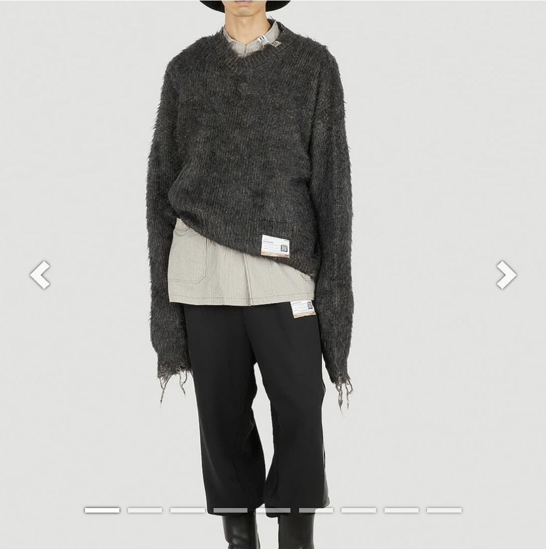 Maison MIHARA YASUHIRO Brushed knit pullover Size US XL / EU 56 / 4 - 12 Thumbnail